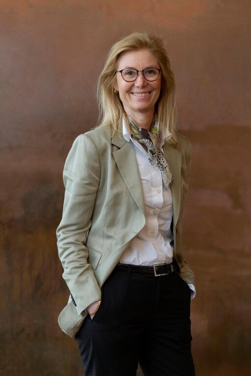 Et bilde av økonomidirektør Eva Sørby Bråten